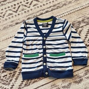 H&M LOGG Navy & White Striped Kids